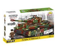 Cobi Jeu de construction Pz.Kpfw. VI Tiger Ausf. E – 870 éléments – 2 figurines – Multicolore