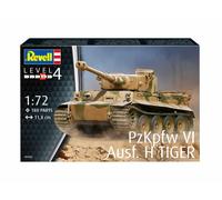 Pzkpfw VI Tiger Ausf. H Réservoir 1:72 Plastique Model Kit Revell