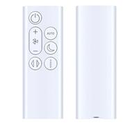 PZL Télécommande de rechange compatible avec purificateur d'air Dyson Cool Fan PC1 (blanc)