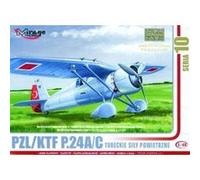 Pzl/tfk P.24 C Türkische Luftwaffe Mit Resin- Und Fotoätzteilen- 1:48e -