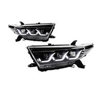 PZLAFC Lot de 2 phares LED compatibles avec Toyota Highlander Kluger 2012-2014 (modèle restylé).