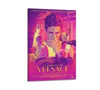PZLWEFUN Poster décoratif sur toile de la série TV American Crime Story The Assassination of Versace - Décoration murale moderne pour chambre à coucher (60 x 90 cm)