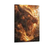 PZLWEFUN Poster du film The Hobbit - Impression sur toile - Décoration murale moderne pour chambre à coucher - 30 x 45 cm