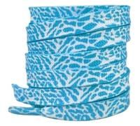 PZOFERLIN Lacets Lacets multicolores texture craquelée éclatée 120-160 cm for hommes femmes(Sky Lblue,160)