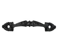 PZOFERLIN Poignées d'armoires 6 pièces poignées d'armoire et de tiroir bronze noir 9-11 cm(Black 9cm)
