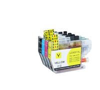 PZPSEQGM 1 PCS 1~2 Set LC431XL CARTRILLE À L'ENK Compatible avec DCP-J1050DW DCP-J1140DW MFC-J1010DW IMPLIMES DE REMPLACE(LC431XL-4Color 2 Set)