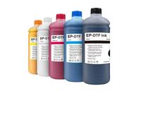 PZPSEQGM 1000 ML d'ensemble d'encre DTF Blanc Compatible avec Le Film DTF Compatible avec Les modèles d'encre d'imprimante de Transfert de Chaleur i3200 L1800 L800 L805 Pet Film(WH)
