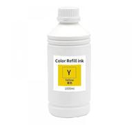 PZPSEQGM 1000 ML Encre de Sublimation Compatible avec L805 L850 L810 L800 L1800 L210 L220 L355 L365 L1300 L1455 L3050 L3060 Disponible en 6 Couleurs(Yellow)