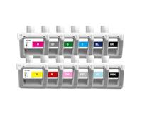 PZPSEQGM 12COLORS CARTRIDE À L'ENK PFI-306 Compatible Compatible avec Les modèles d'imprimante IPF8400 IPF8400S IPF9400 IPF9410 IPF8300 IPF8300S(1pcs-GY)