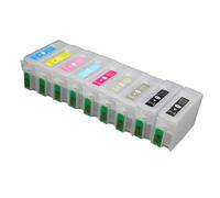 PZPSEQGM 1set Cartouches à Encre Rechargeables avec des puces d'arc compatibles Compatible avec Les modèles SureColor SC-P600 et P600 T7601 à T7609