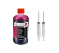 PZPSEQGM 250 ML Kit de Recharge de Colorant à Encre Universel Compatible avec la Cartouche d'imprimante 301 302 304 305 664 CISS ECLTANK 104(1 Red)