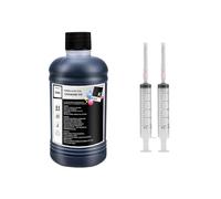 PZPSEQGM 250 ML Kit de Recharge de Colorant à Encre Universel Compatible avec la Cartouche d'imprimante 301 302 304 305 664 CISS ECLTANK 104(1 BK)