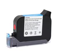 PZPSEQGM 2588 2588+ 2588 + M JS12 12,7 mm Eco Solvent Fast Dry à séchage à séchage Rapide Cartouche Compatible avec des imprimantes à Jet d'encre sans cryptage Non cryptées(1pcs Red)