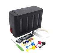 PZPSEQGM 4 Couleurs Imprimante Kit de Remplacement du boîtier de réservoir Vide Compatible avec Le boîtier de Recharge DIY CISS Compatible avec Les systèmes d'alimentation à Encre Continue