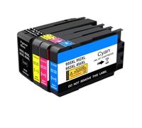 PZPSEQGM 5-Pack 953XL 952XL 954XL CARTRIDE À L'ENK Set Compatible avec OFFICEJET Pro 7720 7730 7740 8210 8218 8710 8715 8718 8720 8730 8740 IMPRIDE(4Color 5set)