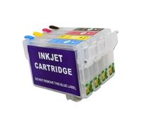 PZPSEQGM 604 604xl Cartouche à Encre refixable avec Puce Compatible avec XP-2200 XP-2205 XP-3200 XP-3205 XP-4200 XP-4205 WF-2910 WF-2930 WF-2935 WF-2950 Printeurs