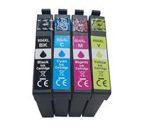 PZPSEQGM 604xl T604XL T604 Cartouche À L'ENK Compatible avec XP-2200 2205 3200 3205 4200 4205 WF-2910 2935 2930 2950DWF(1set)
