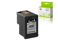 PZPSEQGM 901xl Cartouches à Encre Remplacement Compatible avec OfficeJet J4680C J4580 J4624 J4500 J4585 4500 Printeurs Black and Tri-Color 2-Pack(1PK 1Black)