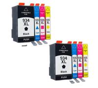 PZPSEQGM 934xl 935xl Cartouches à Encre compatibles avec 934 935 Compatible avec Les imprimantes telles Que OfficeJet Pro 6812 6830 6815 6835 6230 6820(2set)