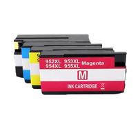 PZPSEQGM 952XL 952X 952 CARTRIDGES À L'ENK XL Compatible Compatible avec Les imprimantes telles Que OfficeJet Pro 7720 7740 8710 8218 8719 8702 8700 8200 8216 8716 8745(952XL Magenta)