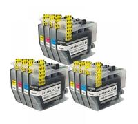 PZPSEQGM ASW LC3211 LC3213 CARTRIDGES DE L'INK Compatible avec IMPRIMERS DCP-J572DW DCP-J772DW DCP-J774DW MFC-J491DW J497(3set 12PK)