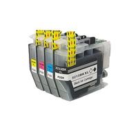 PZPSEQGM ASW LC3211 LC3213 CARTRIDGES DE L'INK Compatible avec IMPRIMERS DCP-J572DW DCP-J772DW DCP-J774DW MFC-J491DW J497(1set 4PK)