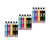 PZPSEQGM Cartouche à Encre 1811xl Compatible avec T18XL T1811 T1812 T1813 T1814 Les imprimantes fonctionnent avec XP 215 312 412 415 202 102 302 405 205 Modèles(15pcs)