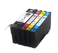 PZPSEQGM Cartouche à Encre 405xl 405BK XXL Compatible avec WF-7310DTW WF-7840 WF-7830 WF-7835 Imprimantes adaptées à la région de l'europe(1 x BK C M Y)