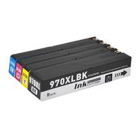 PZPSEQGM Cartouche à Encre Compatible 970 970xl 971 971xl Compatible avec OfficeJet Pro X451DN X451DW Printers Remplacement à Jet d'encre(Black)