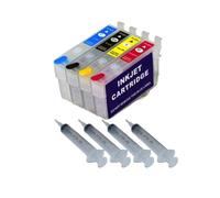 PZPSEQGM Cartouche à Encre Compatible No Chip 604 604xl 232 232xl T10J 10J Series Compatible avec XP 2200 2205 3200 3205 4200 4205 et WF 2910 2950 2950(A-Box Without Chip)