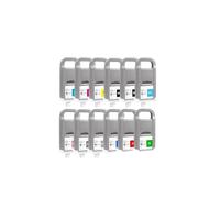 PZPSEQGM Cartouche à Encre Compatible PFI706 PFI-706 PFI 706 Compatible avec IPF 8400 IPF9400 IPF8410 IPF9410 Printeurs avec Encre pigmentaire(B)