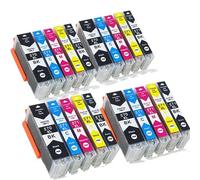 PZPSEQGM Cartouche de Remplacement ASW X4 Black Compatible avec PGI570 PGI-570 PGI 570 XL Compatible avec MG7750 7751 6850 Mg7752 7753 Printers(4set 20PK)