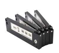 PZPSEQGM Cartouche de réservoir d'encre de 220 ML Compatible avec Roland Mimaki Mutoh et Le système d'alimentation à Encre en Vrac similaire en Vrac(4 pcs)