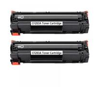 PZPSEQGM Cartouche de Toner 2Pack Compatible avec Le Remplacement CF283A 83A Compatible avec Pro M125 M127 M127FN M126FN M125N(2 Pcs 283A)