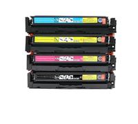 PZPSEQGM Cartouche de Toner Compatible 205A CF530A CF531A CF532A CF533A Compatible avec Les imprimantes Laser M154NW M154A M180NW M180N M181FW M154 avec Puce M180NW(205A CF531A-C)