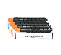PZPSEQGM Cartouche de Toner Compatible NPG47 GPR-32 C-EXV30 Couleur Compatible avec IR ADV C9065 C9075 C9270 C9280 G47 Le rendement des imprimantes 32(Black)