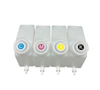 PZPSEQGM Cartouche d'encre 1500ml, Sortie d'encre Unique, réservoir Vide, solvant écologique, Compatible avec la Circulation d'encre de l'imprimante Mimaki Roland DTF(1pcs)