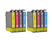 PZPSEQGM Cartouche d'encre 603XL T603 T603XL E603XL 603 XL, Compatible avec XP 2100 XP 2105 XP 3100 XP 3105 XP 4100 XP 4105 WF 2810(2SET)