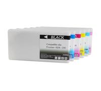 PZPSEQGM Cartouche d'encre basée sur Un Colorant 200 ML DX 100 DX-100 T7811 T7812 T7813 T7814 T7816 Compatible avec l'imprimante Fuji Frontier-S DX100(T7814-Y)