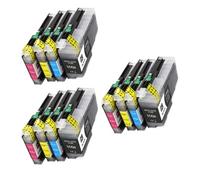 PZPSEQGM Cartouche d'encre Compatible avec DCP J1200DW J1200dw DCP J1200 424 LC424BK(LC424-3set)