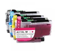 PZPSEQGM Cartouche d'encre Compatible avec HL-J6010DW MFC-J5955DW MFC-J6955DW MFC-J6957DW MFC-J6959DW Printers 4 Color LC427 LC427XL(1set)