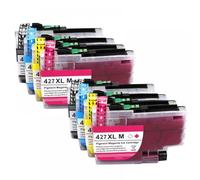 PZPSEQGM Cartouche d'encre Compatible avec HL-J6010DW MFC-J5955DW MFC-J6955DW MFC-J6957DW MFC-J6959DW Printers 4 Color LC427 LC427XL(2set)