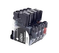 PZPSEQGM Cartouche d'encre Compatible with DCP J1260W J1310DW J1360DW J1460DW LC521 521