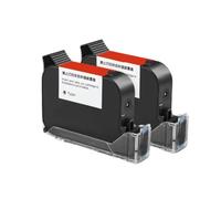 PZPSEQGM Cartouche d'encre Eco Solvent 42ml 12.7mm Compatible with 2588 2588+ Thermal Handheld Printer(1 Solvent Ink)