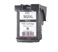 PZPSEQGM Cartouche d'encre Noire 302XL, 4 Paquets, Compatible avec OfficeJet 5220 5255 5230 5232, Fournitures d'imprimante Compatible avec numéro de pièce 302XL Europe(302XL Black)