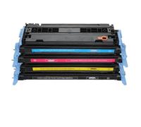 PZPSEQGM Cartouches de Toner Compatible avec Q6000A Q6001A Q6002A Q6003A Fits Compatible avec 124A 1600 2600N 2605 2605DN 2605DTN CM1015
