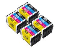 PZPSEQGM Cartouches d'encre compatibles T502 502 502XL, 4 Paquets, Compatible avec Workforce Pro WF3820DWF WF3825DWF WF4820DWF WF4825DWF WF4830, Fournitures d'imprimante(4Set)