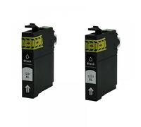 PZPSEQGM Cartouches d'encre T1295 T1291 T1292 T1293 T1294 Compatible avec Une Utilisation avec SX235W SX420W SX435W SX438W SX525WD SX535WD WF3520 WF3540(BK 2PC)
