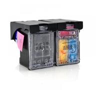 PZPSEQGM Einkshop 664xl Remplacement Encre Cartouche de Recharge kit Compatible avec 664 Deskjet 1115 2135 3635 2138 3636 3638 4535 4536 4538 4675(1SET)