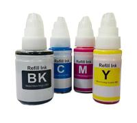 PZPSEQGM Encre de Recharge de Colorant à Base d'eau 190ml, Compatible avec Les imprimantes G1100 G2100 G3100 G4100 G1110 G1111 G2110 G2111 G3110, Remplacement Compatible avec GI190 GI190